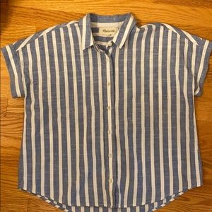 Madewell striped blouse